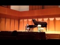 ピアノの発表会で娘が「千本桜」を弾いてみました。(’15ver）
