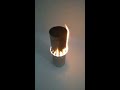 Toilet Paper Alcohol Stove, Test 5