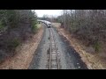 Norfolk Southern H06 Rolling Over the Watkins Glen Gorge with GMTX 232 - 1/2/2023
