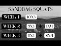 Sandbag Hypertrophy: The Ultimate 