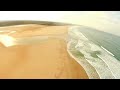 Opterra FPV: Lazy Sunday cruise at Kabeljous lagoon mouth, Jeffreys Bay, South Africa
