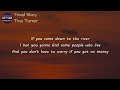 Tina Turner - Proud Mary (Lyrics) | Big wheel keep on turning Proud Mary keep on burning