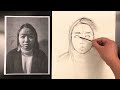 How to start a portrait drawing
