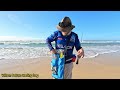 Catching & cooking the TASTIEST fish on the beach! Ultra-light tackle fun!