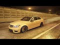 [Assetto Corsa ASMR] - Late Night Rainy Cruise In AMG C63  | Enjoy The Sound | Feel Like A Gangster