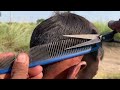 ASMR Fast Hair Cutting & Shaving With Old Barber