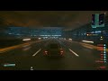 Cruising through Night City Center