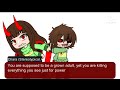 (CRINGE) My Chara meets Fanon Chara | Gacha Club | UT