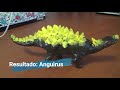 Hago a Anguirus de plastilina