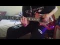 that last chorus riff in Sentient Glow by Periphery (guitar cover)