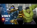 Hulk and Thanos vs Hulk and Thanos - MARVEL VS. CAPCOM: INFINITE