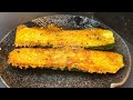 Be captivated by the texture!  How to make Winged Zucchini Steak
