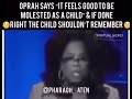 oprah message about pedophilia