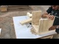 Making a pine flower box | making a wooden plant box