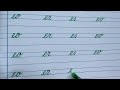 How to write English small letters  | Cursive writing | English /Latin