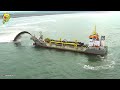 Biggest Heavy Machines Operating On Water!