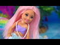 Barbie Doll Mermaid Family Turns into a Real Girl - With LOL Baby Goldie