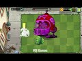 PvZ 2 Challenge - 50 Plants Level 1 Power Up Vs Boss Mecha Football Zombie(20000HP) Level 15