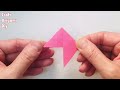 DIY Bookmarks Easy Origami with Sticky Note Paper Crafts idea, Sticky Note Origami Easy Bookmark DIY