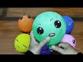 EXCITING SQUEEZING COLORFUL BALLOONS ASMR For Stress Relief | Funny Slime Balloon Video Experiment