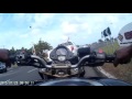 St.lucia,riding form Choc to vigie.Motorcycle 2009 Kawasaki er6-n