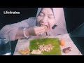 MAKAN ISTIMEWA NASI PECEL@lilislinatea8596#asmreating#yearofyou#mukbangindonesian#lalapanmentah