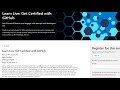 Attend Get Certified with GitHub Series for FREE Exam Voucher