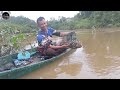 BERGELIMANG UDANG GALAH || SUNGAI DI PEDALAMAN INI SURGA BAGI PEMANCING UDANG GALAH