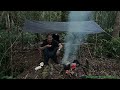 Camping 2hari di hutan Kalimantan guyur hujan tengah malam kedinginan mencekam
