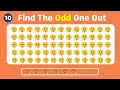 Find the ODD One Out | Emoji Quiz | EMOJI  EDITION