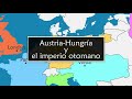 La Primera Guerra Mundial - Resumen en mapas