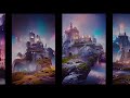 AI Generated Concept Art - Fantasy Castles vol.1
