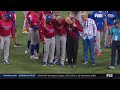 Edwin Diaz Injured during celebration (slow-mow) #short #shorts