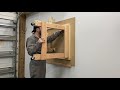 DIY Foldable Wall Workbench