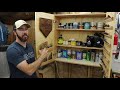 DON'T LOSE YOUR BITS! DIY Shop Wall Cabinet With Router and Drill Bit Storage.