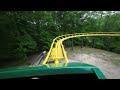 Loch Ness Monster: The Legend Lives On • Full Queue, Front Row POV • Busch Gardens Williamsburg 2024