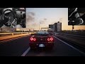 Nissan Skyline R34 on the SHUTO Expressway Traffic in Assetto Corsa w/ Wheel Cam!