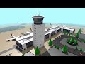 3D Airport - Earthquake SIZE Comparison (1-8 Richter, EPIC physics)