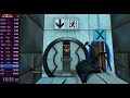 Portal Speedrun 23:55.75