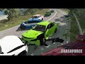 High Speed Police Chases #21 - BeamNG drive