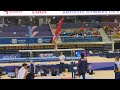 Carlos Yulo from Philippines performing parallel bar Artistic Gymnastic World cup Qatar