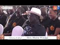 'Go tell your brother Uhuru to receive my call next time!' Wajackoyah tells Raila in Nyeri!!