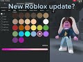 New roblox update