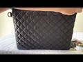 MZ WALLACE Ruby Quilted Nylon Crossbody Bag / What Fits?