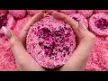 Asmr soap with foam and glitter 💕✨ Crushing crunchy 💗 Cutting soap cubes 💕