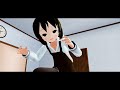 MMD Giantess: Alexis Sweet Stomps (Cuteness In Progress nº2 - With Sound)
