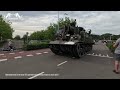 Veteranenavond Zoetermeer 2024 - opstellen militaire voertuigen en start defilé - part 1