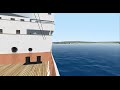 Virtual Sailor 7 RMS Britannic Departing Port of Southampton England