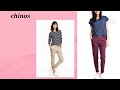 Types of pants and trousers with names||THE TRENDY GIRL