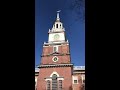 100 year celebration of the end of World War ONE at Independence Hall, Philadelphia, Pa.